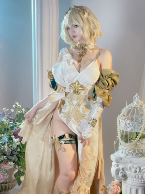 Pyoncos (ピオン) - Aglaea (Honkai：Star Rail)_065_flvw