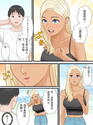 [ELICA] 爆乳ギャルが俺を人気YouTuberと勘違いして逆ナンしてきた [中国翻訳]_0005