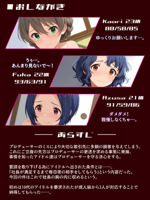 (C107) [とんぶり (馬耳東風)] IMMORAL 創刊号 (アイドルマスター, アイドルマスター ミリオンライブ!) [DL版]_03_qukb