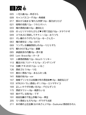 [憑依ラヴァー (よろず)] 憑依カタログvol.2〜女のカラダを乗っ取りまくる合同誌〜｜附身图鉴 第2卷 ~肆意夺取女人身体的同人合集本~ [中国翻訳] [DL版]_003_peps