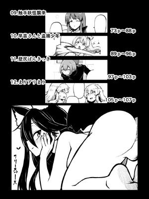 [少女落描中 (暇人のいず)] スケベな幻想少女集9 (東方Project) [DL版]_004_thfw