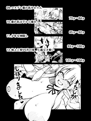 [少女落描中 (暇人のいず)] スケベな幻想少女集10 (東方Project) [DL版]_005_nibl