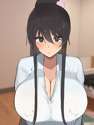 [ふたわーくす] 高身長でクールなロングポニテ美少女JKにゆめかわ衣装を着せて褒めまくる_241_llwm