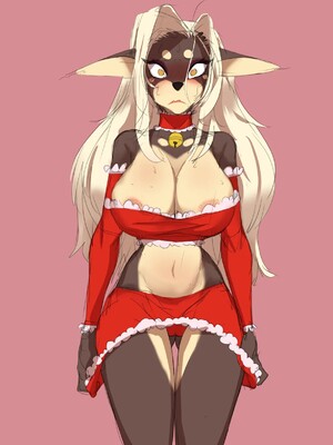 [单推福瑞x五失其二个人汉化] [akitokit] DobermomXmas | 杜宾妈妈的圣诞节_07