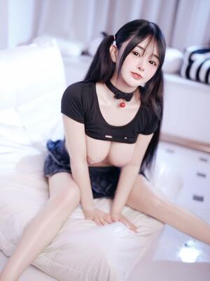 [桜井宁宁] -「#170：子犬宁宁 黑色上衣」_0032