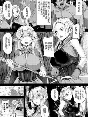 [たじ] 囚獄のエルフ (二次元コミックマガジン ボテ腹セックスで肉便器堕ち!Vol.1) [逃亡者×真不可视汉化组] [DL版]_03_rcak