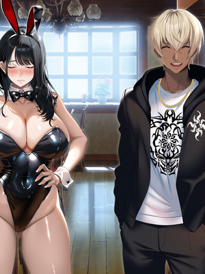 [アイチルワークス (林チェリー)] 真面目な風紀委員長をバニーにして孕ませた話_0397_vdni