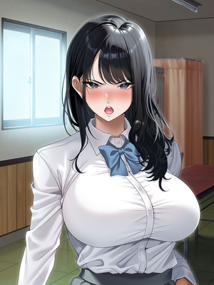 [アイチルワークス (林チェリー)] 真面目な風紀委員長をバニーにして孕ませた話_0825_qubm