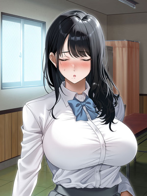 [アイチルワークス (林チェリー)] 真面目な風紀委員長をバニーにして孕ませた話_0827_cakt