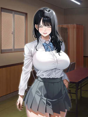 [アイチルワークス (林チェリー)] 真面目な風紀委員長をバニーにして孕ませた話_0865_hehe