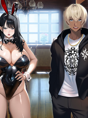 [アイチルワークス (林チェリー)] 真面目な風紀委員長をバニーにして孕ませた話_1077_kmki