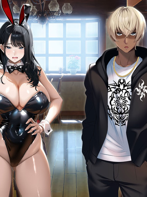 [アイチルワークス (林チェリー)] 真面目な風紀委員長をバニーにして孕ませた話_1078_xdvm