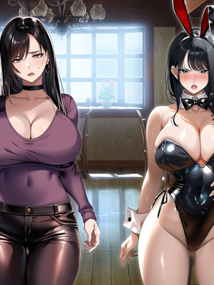 [アイチルワークス (林チェリー)] 真面目な風紀委員長をバニーにして孕ませた話_1163_nbnn