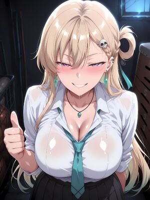 [EroMomo] リンネー 姐御からの褒美 中英日 [AI Generated]_002_Lynae_2