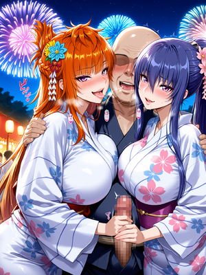 [spe-than] Rinko & Maika Summer Festival [AI Generated]_00129_2405556227