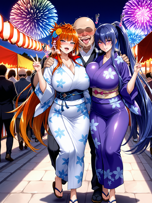 [spe-than] Rinko & Maika Summer Festival [AI Generated]_00137_49496812