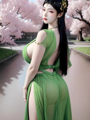 [AI Generated] 凡人修仙传 卓如婷 户外_002