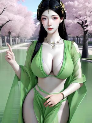 [AI Generated] 凡人修仙传 卓如婷 户外_021