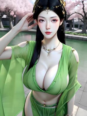 [AI Generated] 凡人修仙传 卓如婷 户外_024