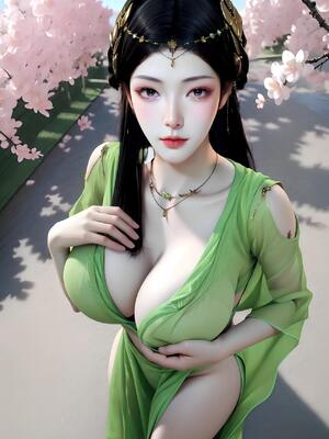 [AI Generated] 凡人修仙传 卓如婷 户外_025