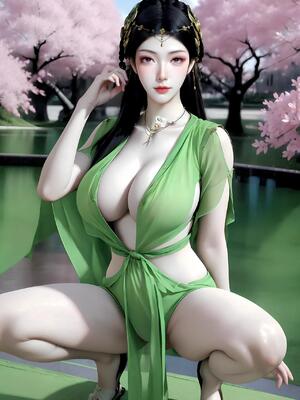 [AI Generated] 凡人修仙传 卓如婷 户外_028