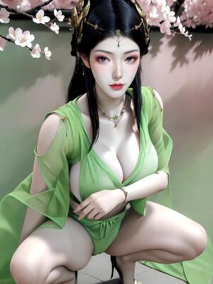 [AI Generated] 凡人修仙传 卓如婷 户外_032