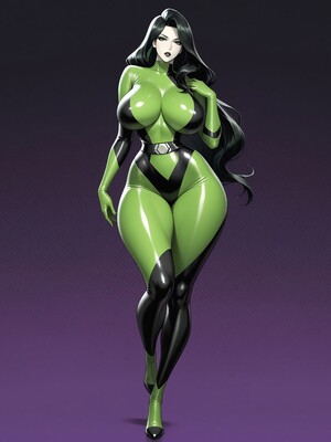 [Konoha Waifus] Shego Sharp Seduction [AI Generated]_21_Shego_21