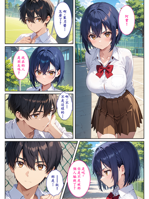 [StudioSR（妹･人妻･巨乳推し）] 僕の爆乳彼女が絶倫ヤンキーに寝取られて性玩具にされる話 [AI Generated] [繁中機翻Rem59420jp校正]_04_0020