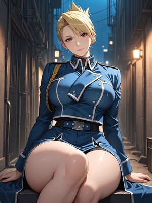 [Konoha Waifus] 莉莎·霍克艾 Riza [AI Generated]_010_Riza