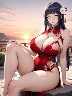 [Konoha Waifus] 日向雏田 Hinata [AI Generated]_Hinata_Oriental 11