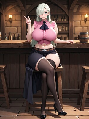 [Konoha Waifus] 伊丽莎白·里昂妮丝 Elizabeth Liones Exposed [AI Generated]