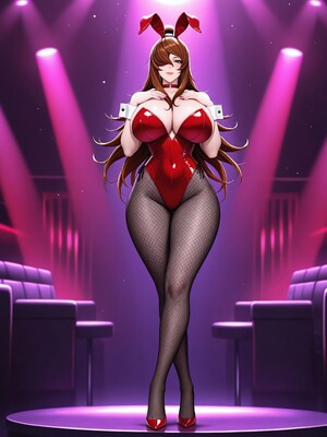 [Konoha Waifus] 照美冥 Mei Terumi [AI Generated]_Mei_Terumi_Bunny 002