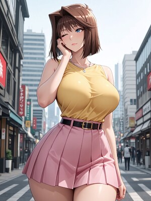 [Konoha Waifus] 真崎杏子 Tea Garnder TightTop [AI Generated]_03_Tea_Garnder_TightTop