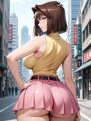 [Konoha Waifus] 真崎杏子 Tea Garnder TightTop [AI Generated]_06_Tea_Garnder_TightTop