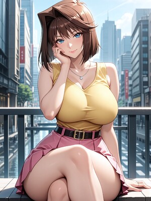 [Konoha Waifus] 真崎杏子 Tea Garnder TightTop [AI Generated]_11_Tea_Garnder_TightTop