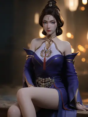 [AI Generated]凡人修仙传 范静梅荤素_005