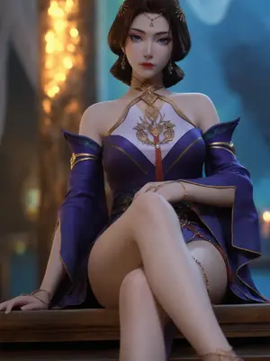 [AI Generated]凡人修仙传 范静梅荤素_006