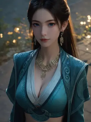 [AI Generated]凡人修仙传 慕沛灵荤素_008