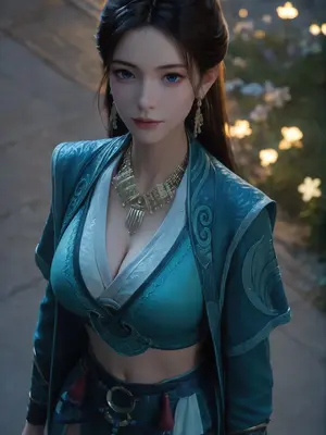 [AI Generated]凡人修仙传 慕沛灵荤素_009