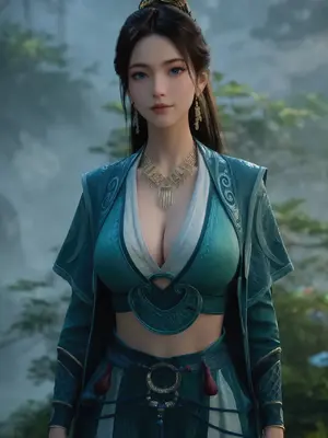 [AI Generated]凡人修仙传 慕沛灵荤素_024