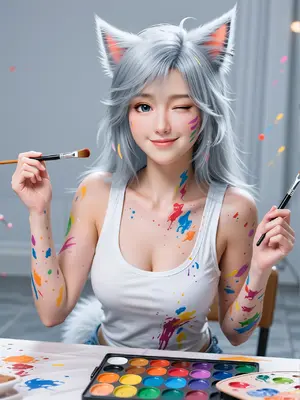 [AI Generated]凡人修仙传 银月_022