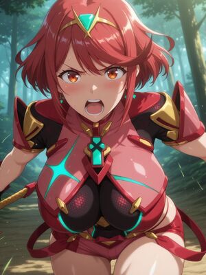 Ninia - Pyra Defeated (Patreon) [AI Generated]_002__2
