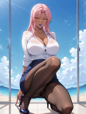 [嘎裡豬排]魔界騎士イングリッド&nbsp;&nbsp;対魔忍アサギ (Patreon) [AI Generated]_00013_2243165525