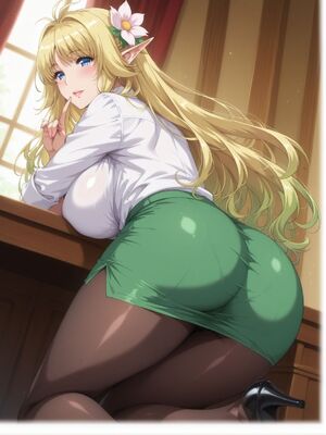 [嘎裡豬排] ルーシェ・メネルミア - ようこそ！ スケベエルフの森へ (Patreon) [AI Generated]_00003_2011200404