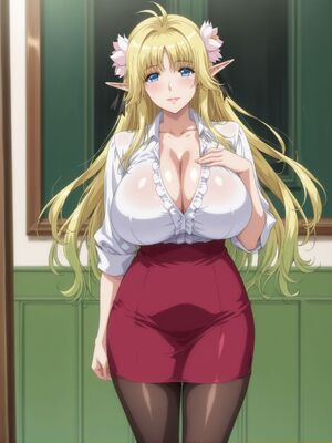 [嘎裡豬排] ルーシェ・メネルミア - ようこそ！ スケベエルフの森へ (Patreon) [AI Generated]_00010_1759387015