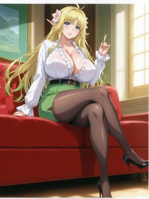 [嘎裡豬排] ルーシェ・メネルミア - ようこそ！ スケベエルフの森へ (Patreon) [AI Generated]_00012_1759387017