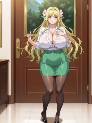 [嘎裡豬排] ルーシェ・メネルミア - ようこそ！ スケベエルフの森へ (Patreon) [AI Generated]_00016_1759387021