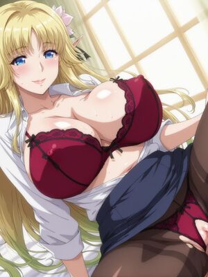 [嘎裡豬排] ルーシェ・メネルミア - ようこそ！ スケベエルフの森へ (Patreon) [AI Generated]_00086_2764263718