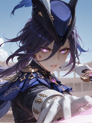 [PaperHero] - Genshin Impact - Clorinde_#007