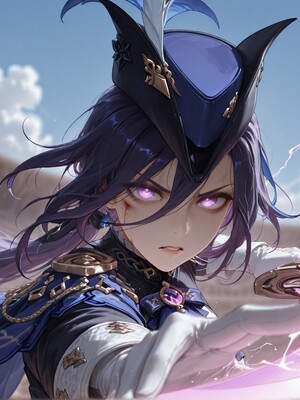 [PaperHero] - Genshin Impact - Clorinde_#008